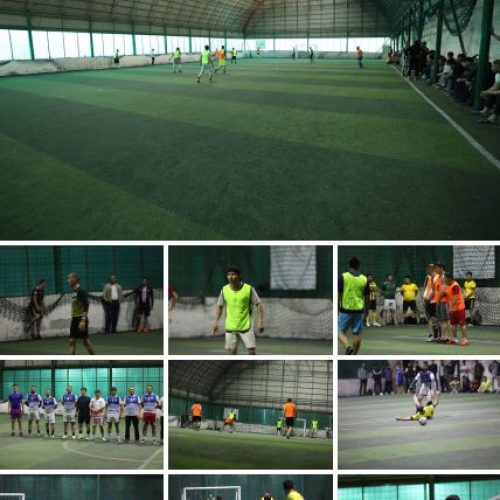 ERKAKLAR O‘RTASIDA MINI FUTBOL MUSOBAQASI BOSHLANDI